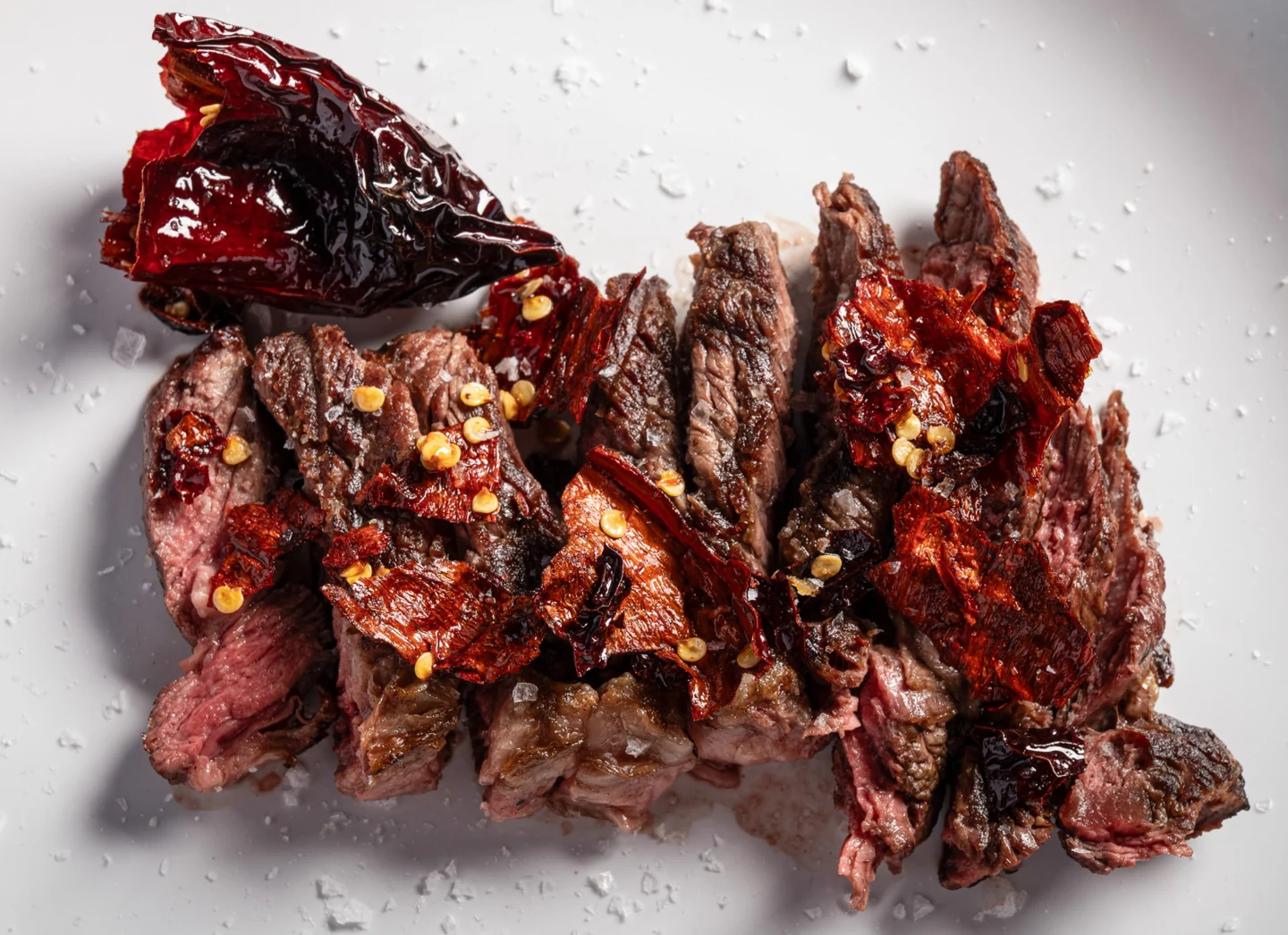 Un piatto di carne della cucina di Antica Hirpinia