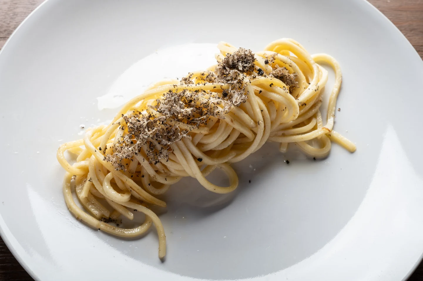 Un piatto di pasta della cucina di Antica Hirpinia