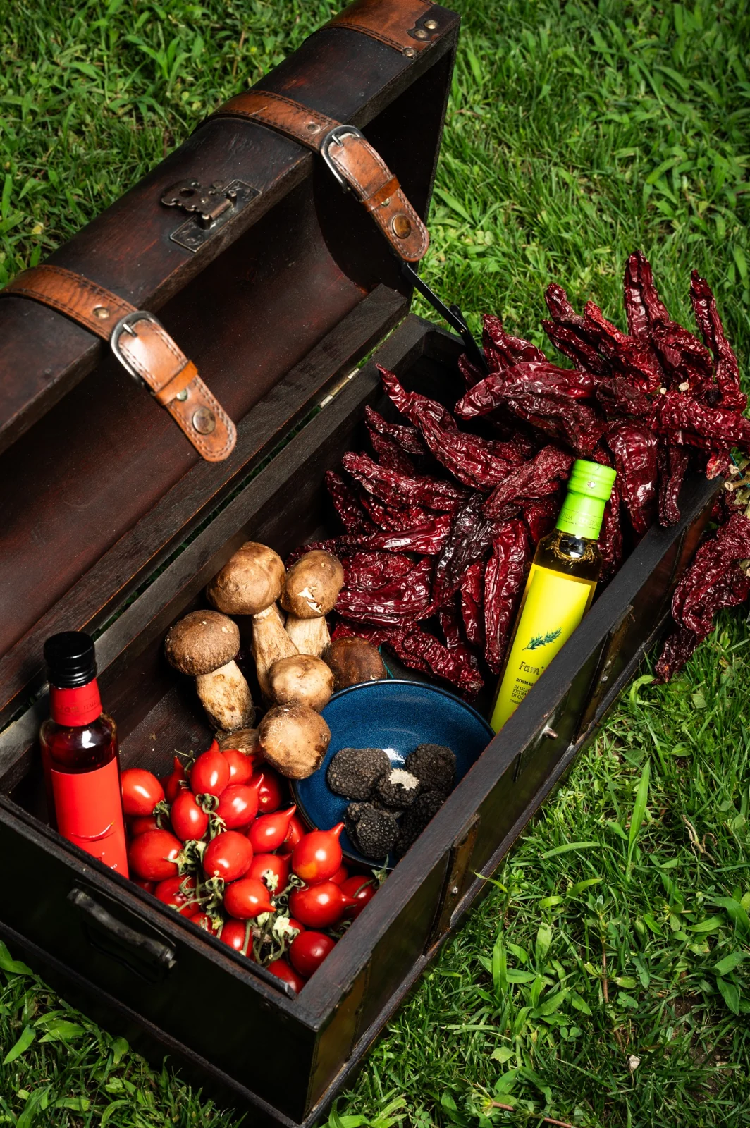 Materie prime del territorio per la cucina di Antica Hirpinia